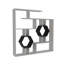 Swenson 134cm H x 134cm W Bookcase-2020679987
