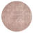 One-of-a-Kind 6' X 6' New Age Round Wool Area Rug in Taupe