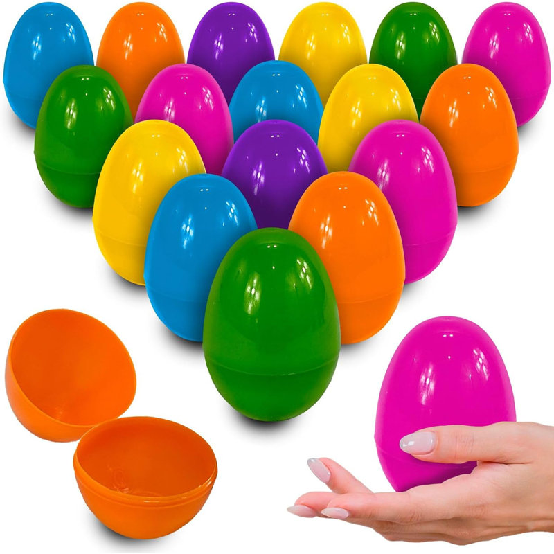25 Pack Multi Colored Easter Eggs