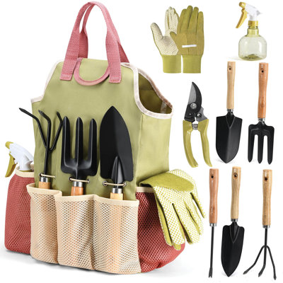 Ensemble de 10 outils de jardinage