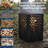 Heavy-Duty 63 Gallon Outdoor Burn Barrel with High-Temperature Steel Construction, Burn Cage for Paper Leaves Trash Yard Waste, Fire Pit for Backyard Camping, Black-134981589
