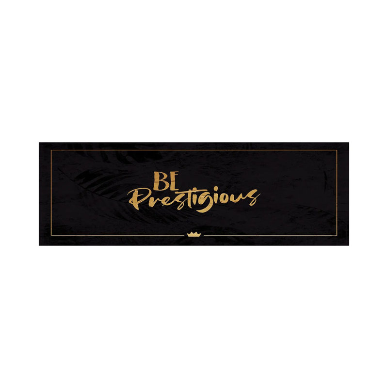 Be Prestigious 1 Piece Wrapped Canvas Panoramic Wall Art, 50.8cm H x 152.4cm W x 1.91cm D