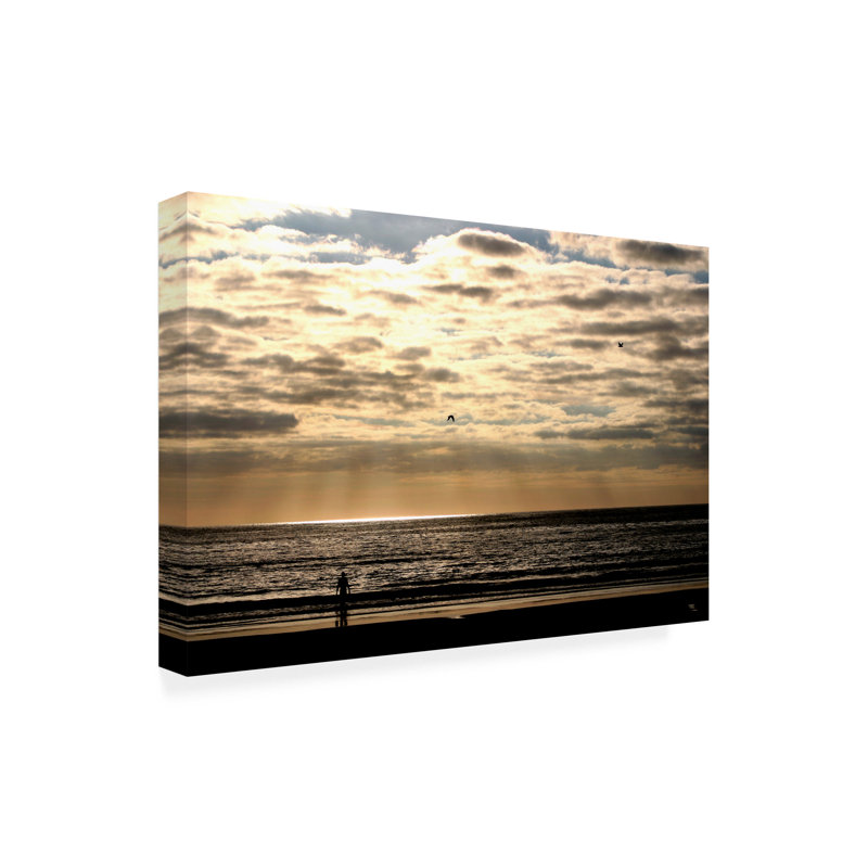 «Landscape Beaches 3» sur toile, H 12 po x l 19 po x P 2 po