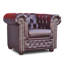 Canton Faux Leather Chesterfield Chair-33640654