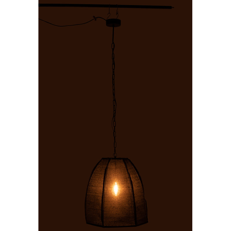 Spring / Summer 2024 1 - Light Dome Pendant, 161cm H x 49cm W x 42cm D, Black, Black
