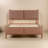 PU Leather Platform Upholstered  Bed