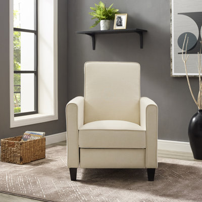Tashira Home Theater Recliner, Upholstered armchair, Small Recliners for Small Spaces, Push Back Recliner by Ebern Designs