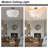 Semi Flush Mount Ceiling Light,16 inch Double Drum Ceiling Light Fixture,3-Light Semi Flush Mount Light Fixture,Oil Rubbed Bronze Finish,Modern Ceiling Light for Living Room,Bedroom,Hallway