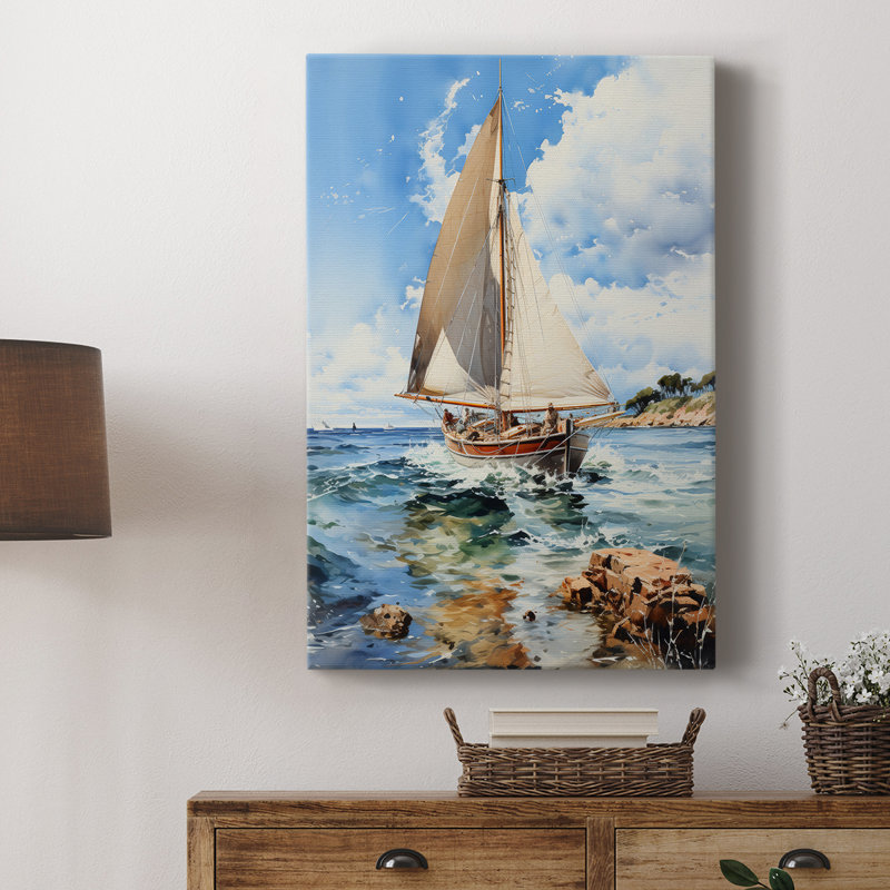 NAUTICAL Series CECXLI - Gallery Cavas, H 12 po x l 8 po