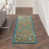 Turquoise/Ivory/Yellow