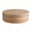 Table basse ronde avec motif Mars pour le salon, table basse tambour moderne pour le salon, pas besoin d'assemblage (motif Mars)-129103948-129103954