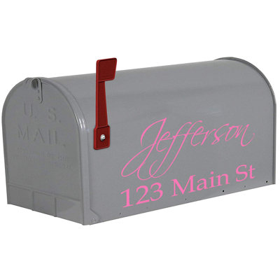 Housse de boîte aux lettres personnalisée autocollant