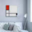 «Estis Composition No. I, with Red and Black», 1929 sur toile par Piet Mondrian-1062800035
