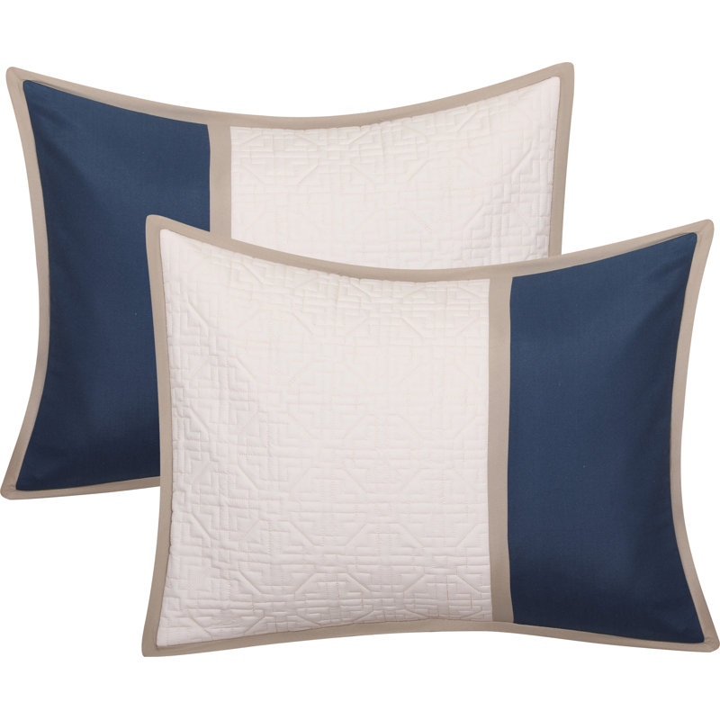 Camila Comforter Set, King Comforter + 6 Additional Pieces, Blue