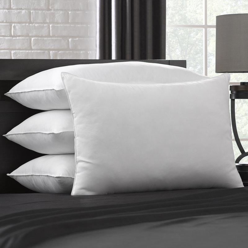 Ella Jayne White Hypoallergenic Down Alternative Queen Pillow Set