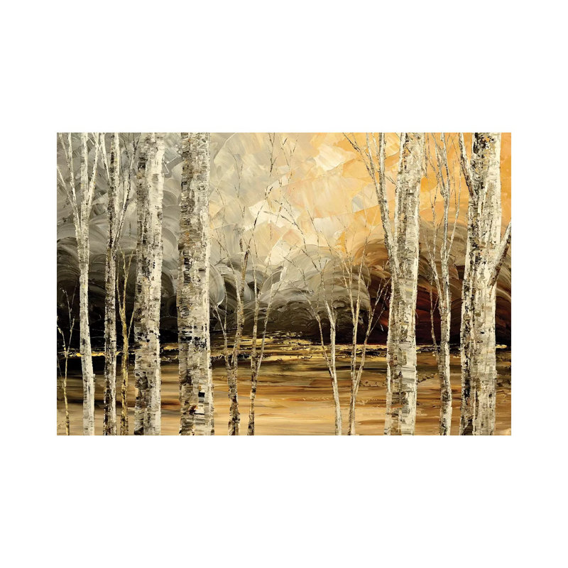 Nightingales Song by Tatiana Iliina - Wrapped Canvas Gallery-Wrapped Canvas Giclée, 101.6 cm H x 66.04 cm W x 1.91 cm D