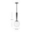Luminaire suspendu Joss & Main Cheri-107121729