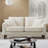 57" W chenille loveseat-342370678
