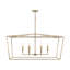 Lustre géométrique à 6 lumières Thea-334709366