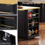 Îlot de cuisine avec 2 tabourets de bar-700178642