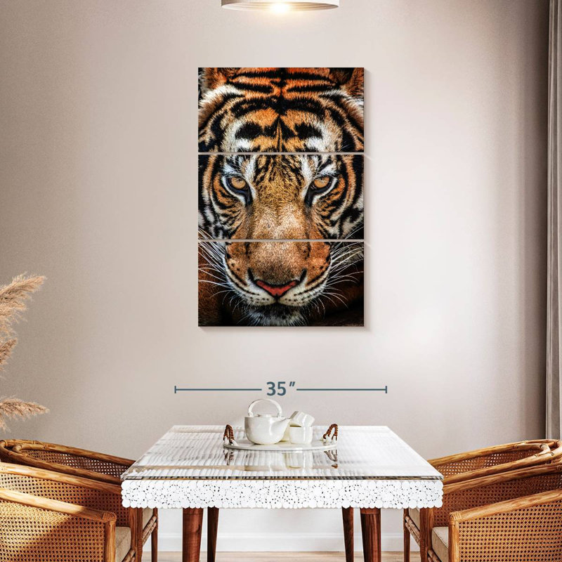 Tigre de Sibérie Brampt, H 45 po x l 28 po