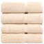 Ensemble de 4 serviettes de bain 100% coton-24093373