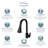 Transolid Kent Pull Down Kitchen Faucet-47589052