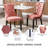 Round Pedestal Dining Set with 2 chairs-1619952281-1619952286