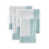 Aqua Blue/White
