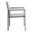 Chaise de patio empilable Vicente
