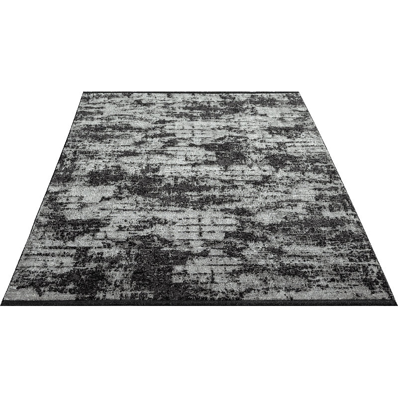 Lepage Brooklyn Grey/Black Rug, Rectangle 120 x 170cm