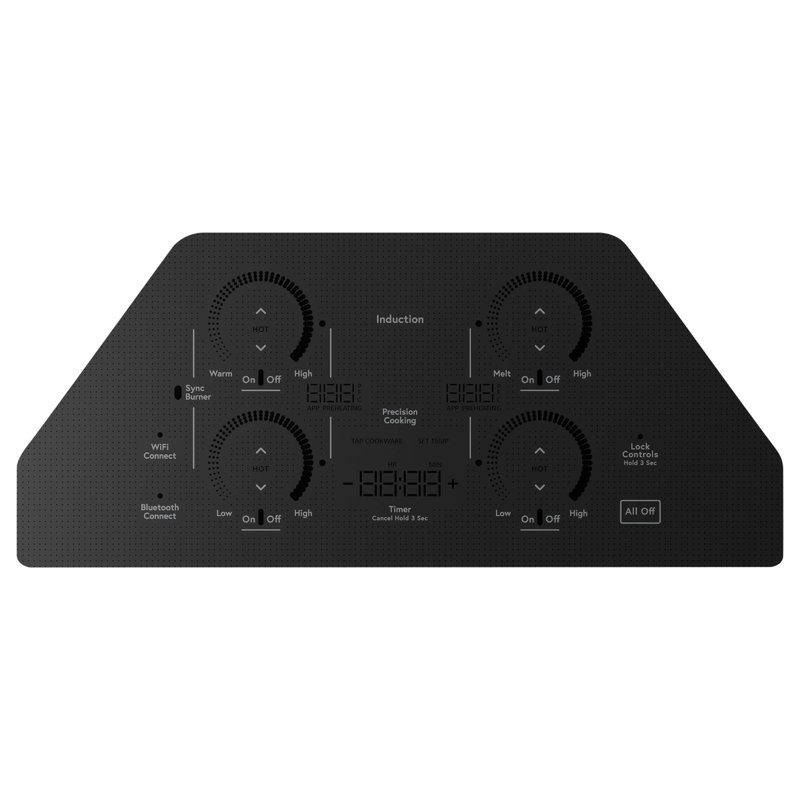 Café 30" Electric Cooktop with 4 Elements, Black