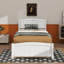 Lit plateforme simple avec lit gigogne escamotable-1803015759
