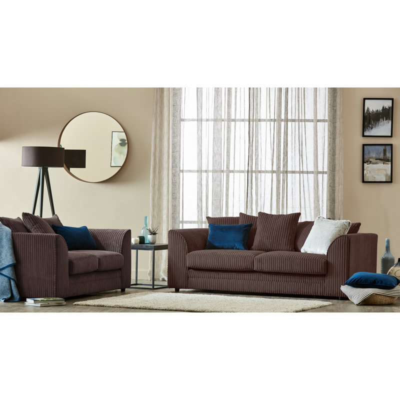 Moana 2 - Piece Living Room Set, Chocolate