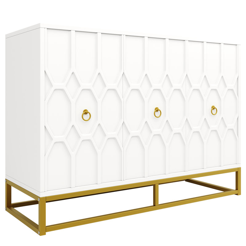 120cm Sideboard, White