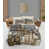 Brown/Cream/Beige/Black Abstract
