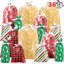 36 sacs de Noël à cordon de rangement assortis, sac en plastique réutilisable pour les fêtes de Noël, cadeaux, cadeaux