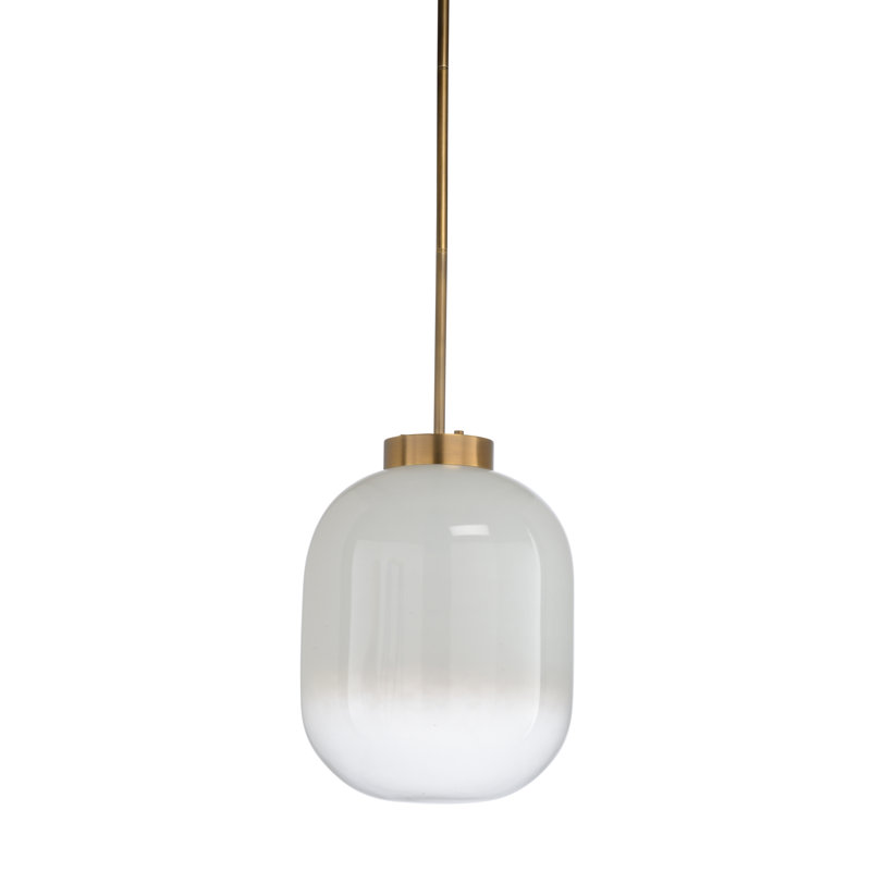 Subway 1 - Light Pendant, Brass, 24" H x 17" W x 17"D
