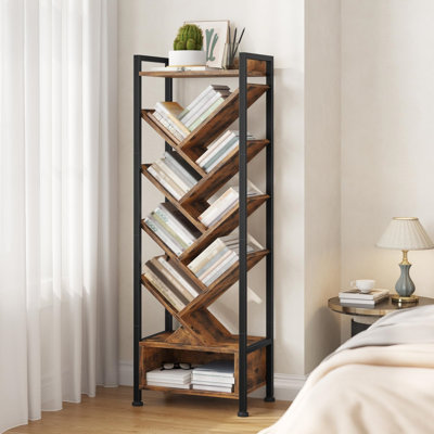 130.5 cm H x 38 cm W Bookcase