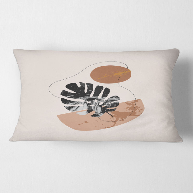Abstract Throw Pillow