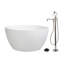 Baignoire autoportante 45 po Kingston-114103757
