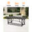 Outdoor Dining Table for 8, Aluminum Patio Dining Table with 2.2" Umbrella Hole, Extra-Large 8 Person Rectangular Outdoor Patio Table for Deck, Garden, Porch, Poolside