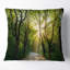 Coussin de soirée à imprimé paysage-1653571773-1653571761