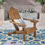 Chaise pliante en bois - Style pour siège de détente dans la cour, brun foncé, intempéries