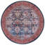 Tapis oriental bleu marine / rouille Gadbois-1159023895