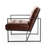Billings Faux Leather Armchair-206712537