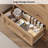 Ashlon 73" Stand Alone Rattan Door Kitchen Pantry With Removable Wine Rack, Wood Storage Pantry Cabinet With 3 Drawers, Brown Oak-2069742835