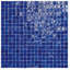 Bluestreak 5/8" x 5/8" Glass Mosaic