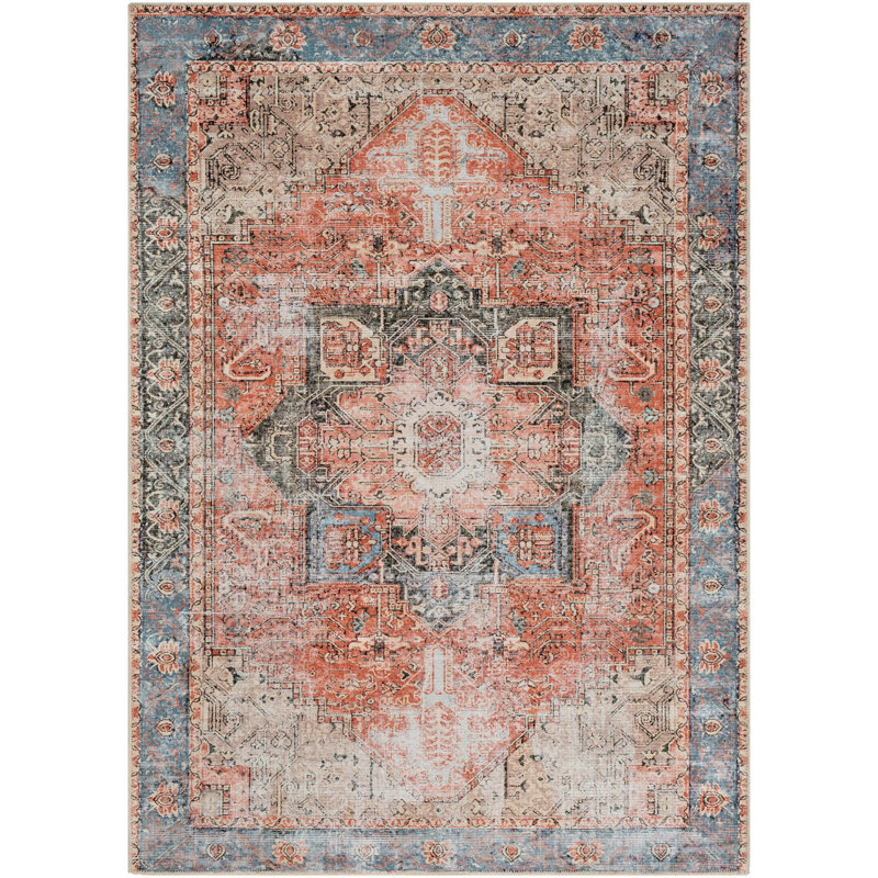 Amelie Traditional Washable Rug, Rectangle 120 x 170 cm
