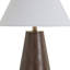 Milo Table Lamp Large - Brown Leather